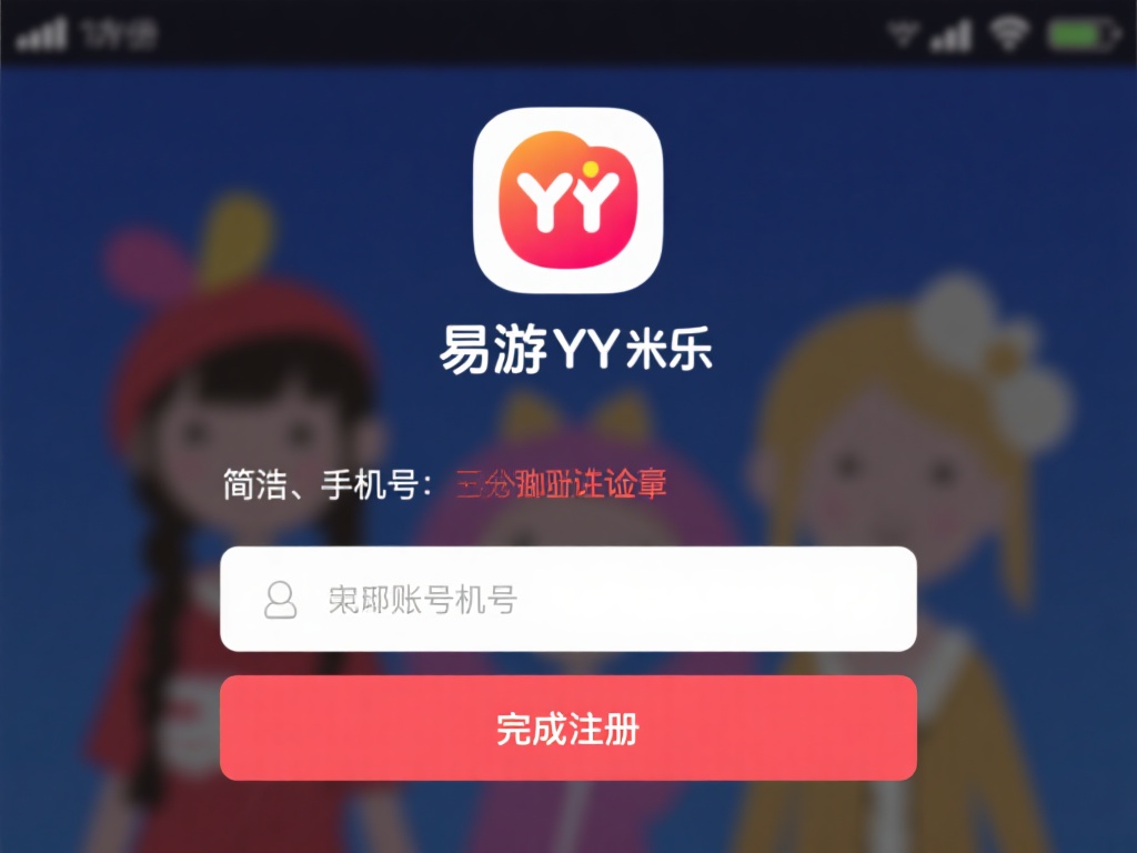 轻松指南:使用易游YY米乐下载开启游戏新世界 完成注册:安装完成后,打开易游YY米乐并完成账号创
