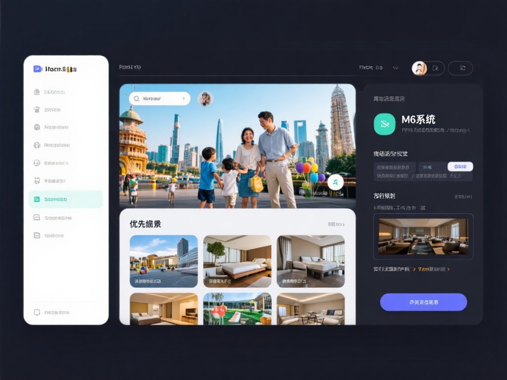 例如，对于家庭旅行，M6系统会优先推荐适合亲子体验