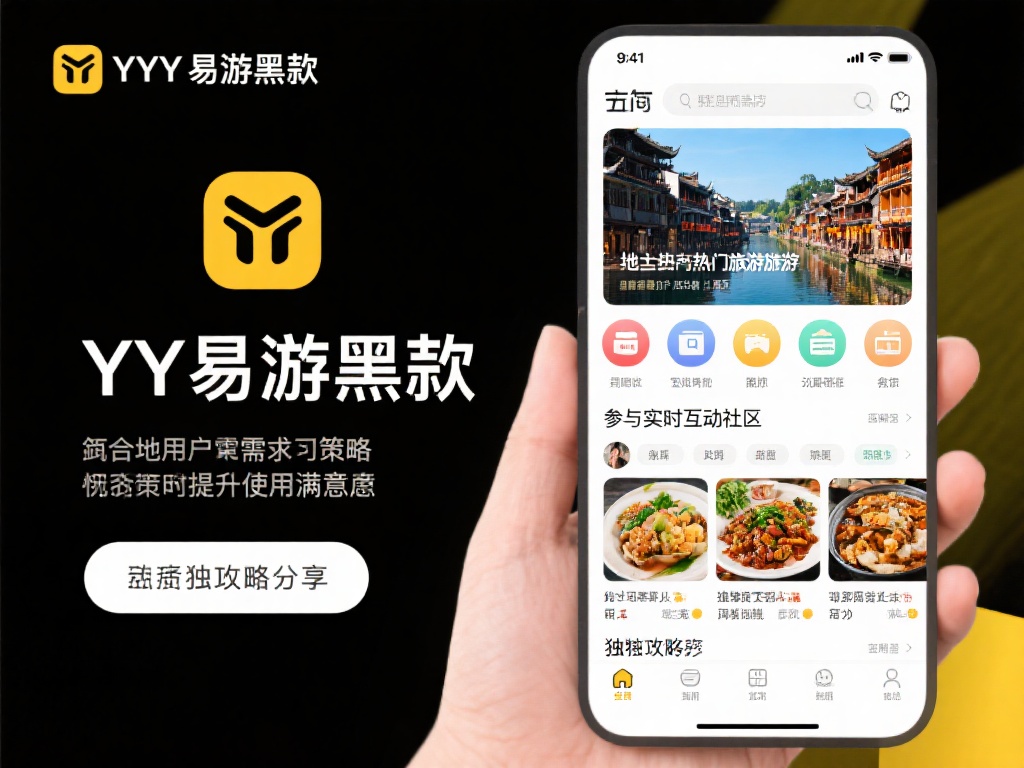 用户通过YY易游黑款可以找到当地的热门旅游目的地，