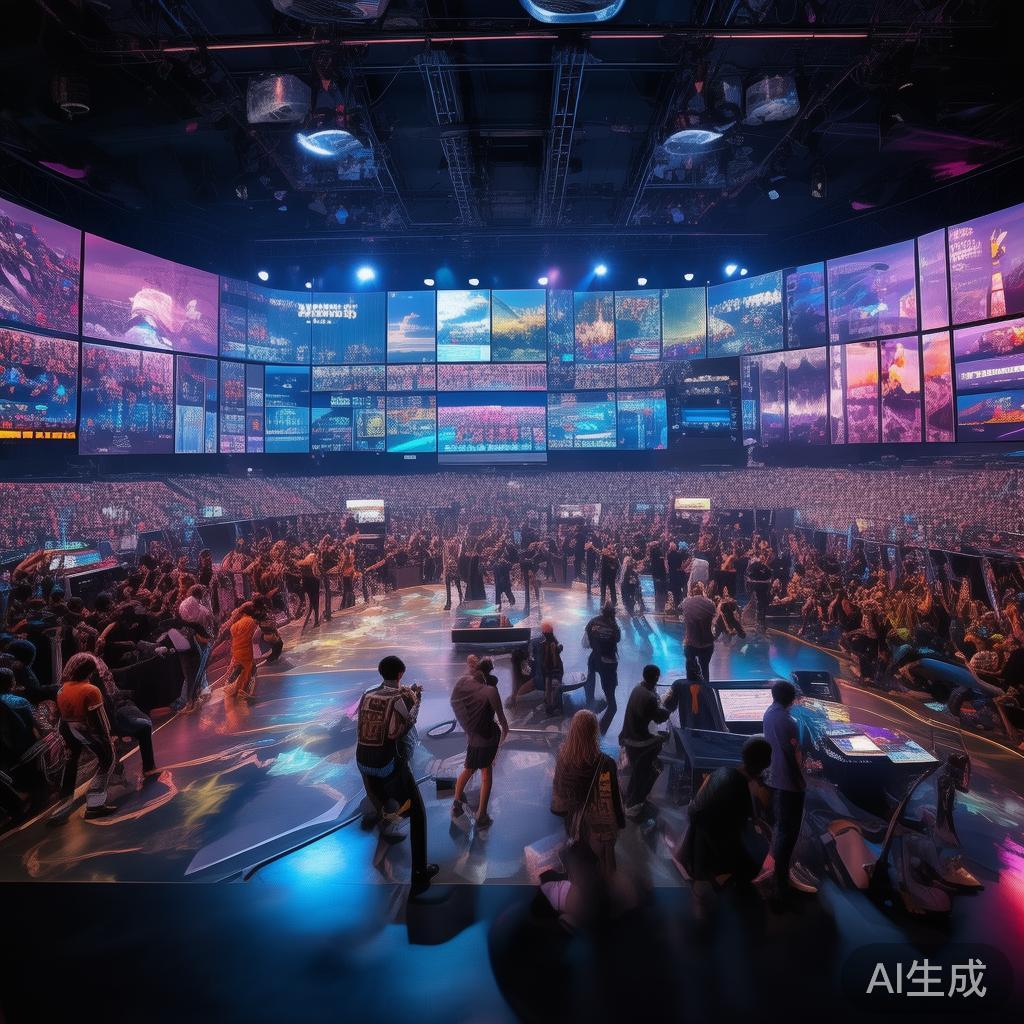 此外，平台还提供丰富的游戏资源和多样的电竞赛事，为